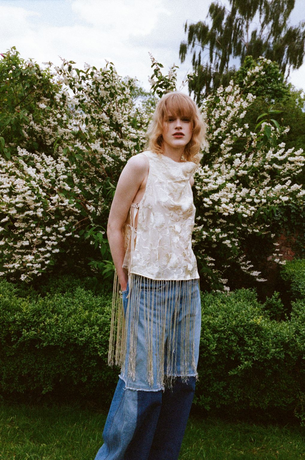 Fashion Week New York Resort 2025 look 13 de la collection Sea New York womenswear