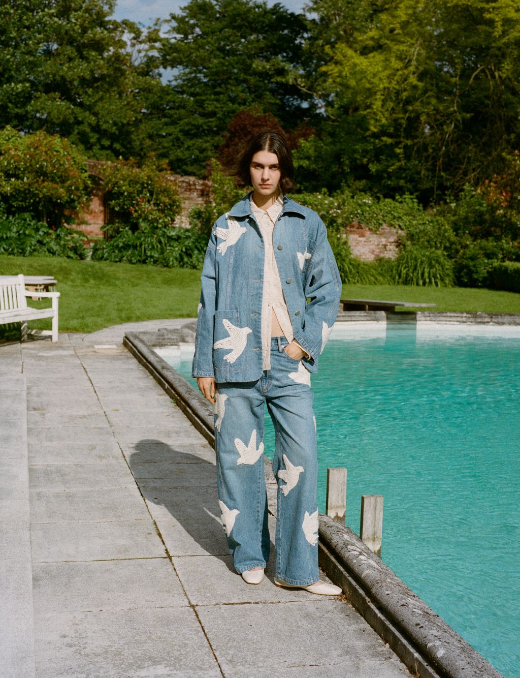 Fashion Week New York Resort 2025 look 17 de la collection Sea New York womenswear