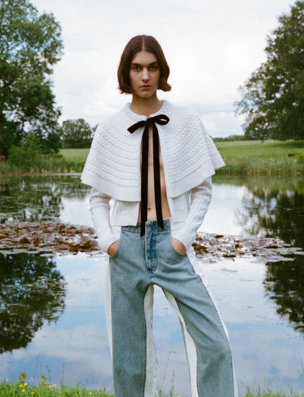 Fashion Week New York Resort 2025 look 27 de la collection Sea New York womenswear