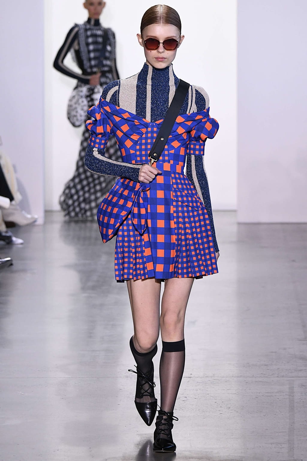 Fashion Week New York Fall/Winter 2019 look 19 from the Self Portrait collection 女装