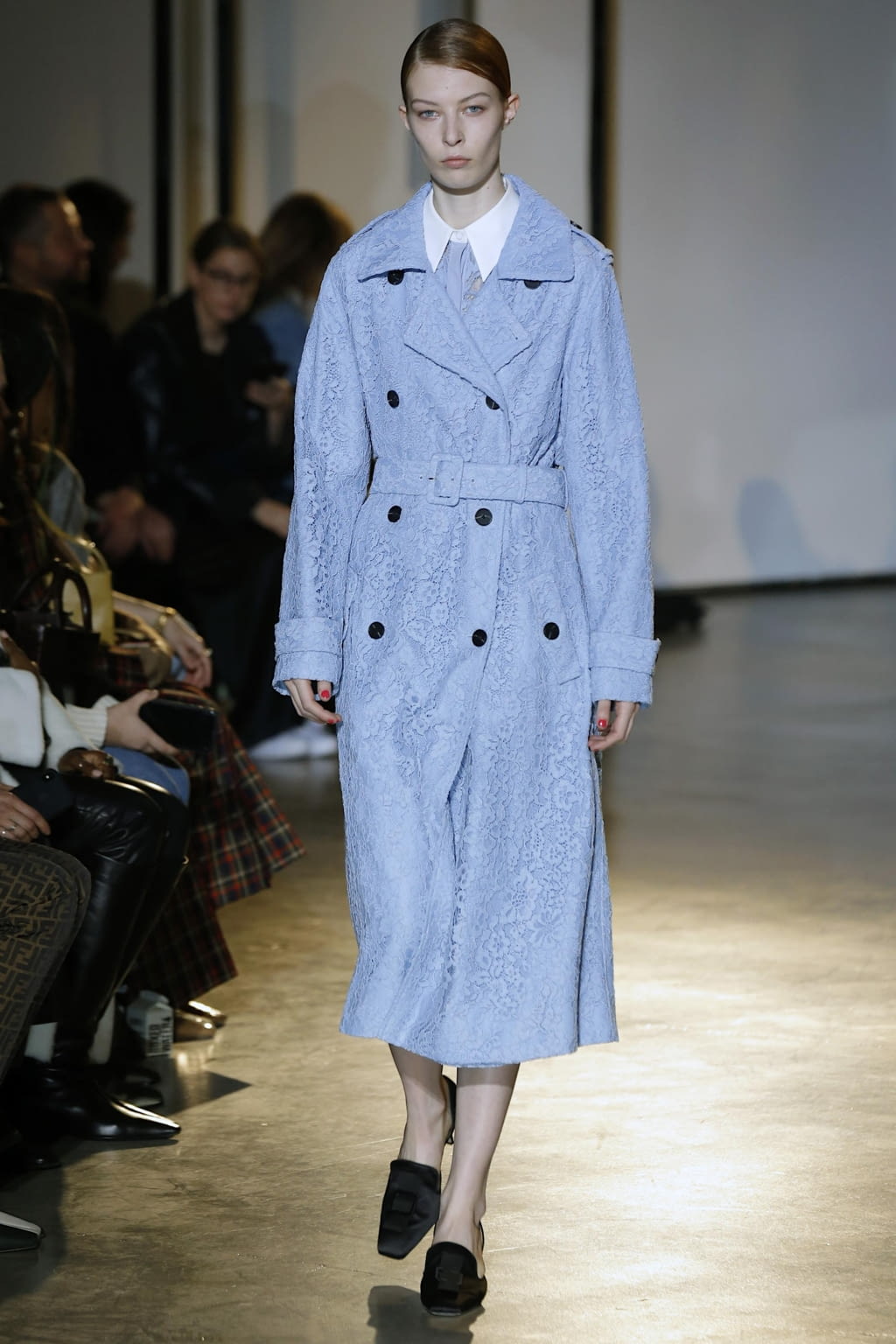 Fashion Week New York Fall/Winter 2020 look 7 from the Self Portrait collection womenswear