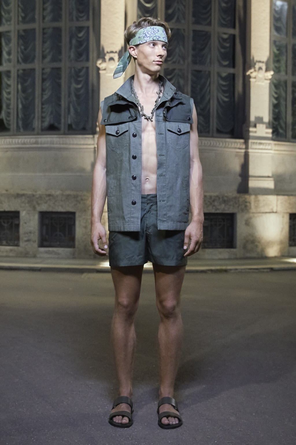 Fashion Week Milan Spring/Summer 2021 look 15 from the Serdar collection 男装