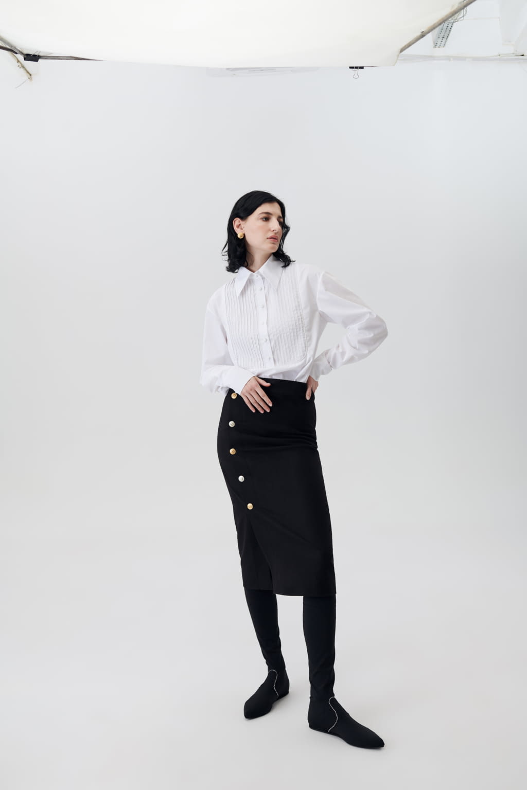 Fashion Week Paris Fall/Winter 2022 look 6 from the BOBKOVA collection womenswear