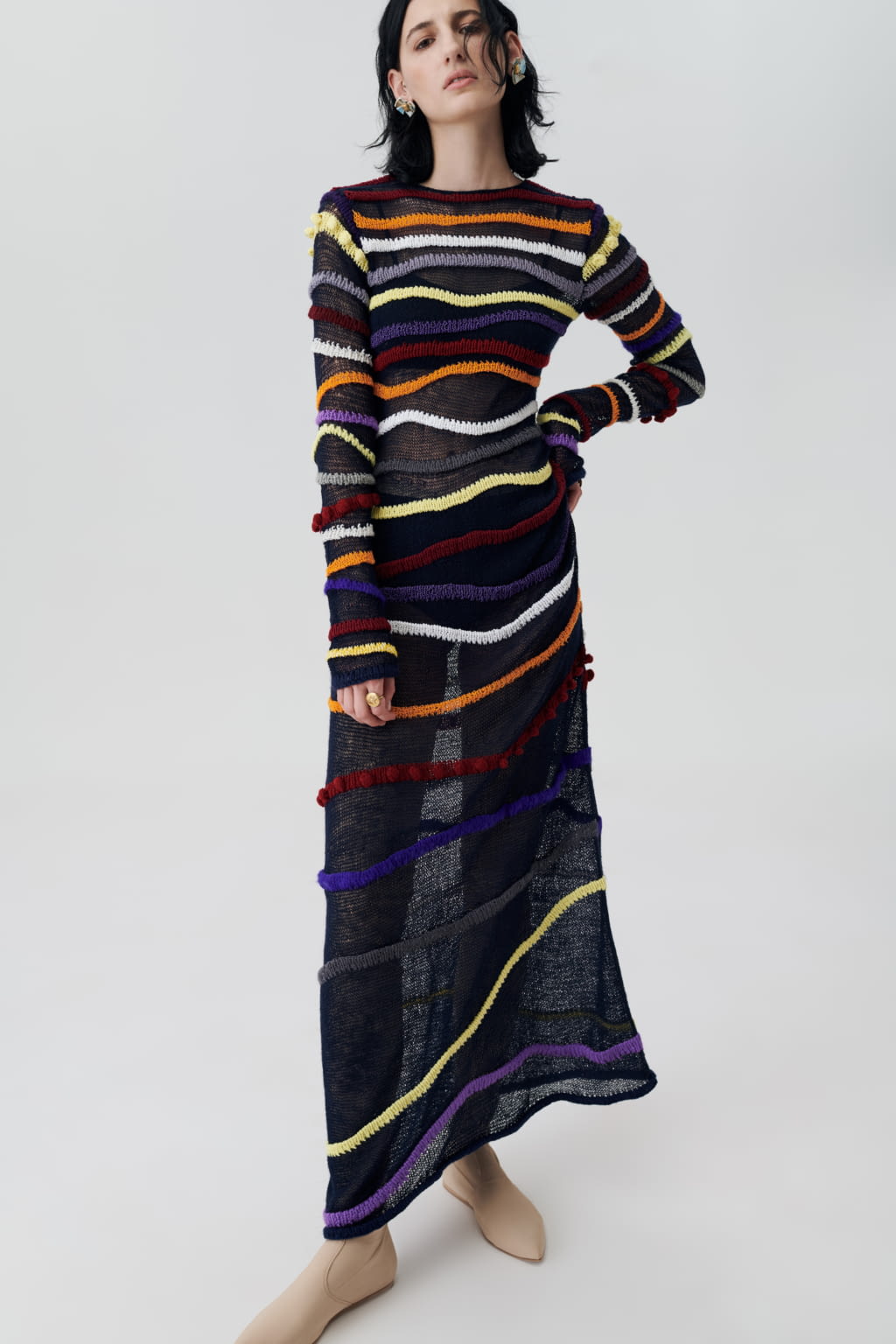 Fashion Week Paris Fall/Winter 2022 look 25 from the BOBKOVA collection 女装