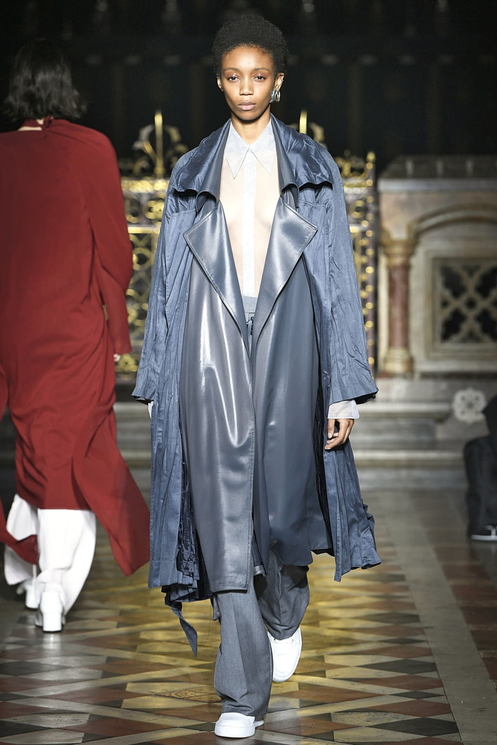 Fashion Week London Spring/Summer 2019 look 7 from the Sharon Wauchob collection 男装