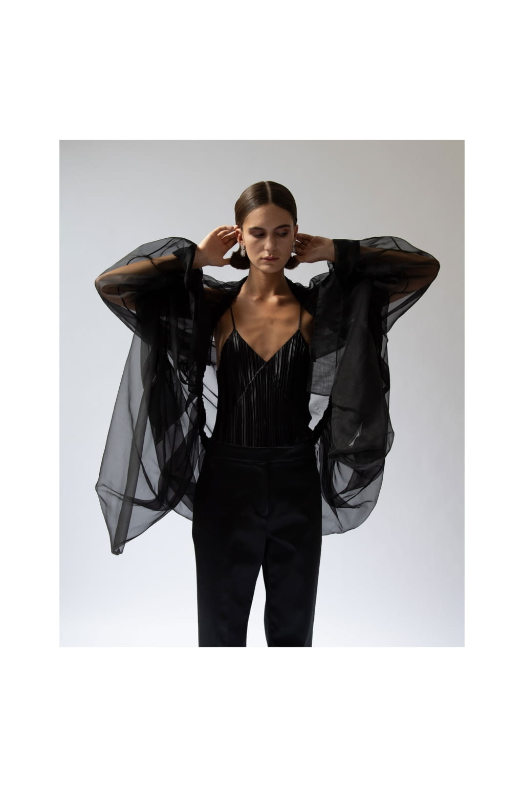 Fashion Week London Spring/Summer 2021 look 4 from the Sharon Wauchob collection womenswear