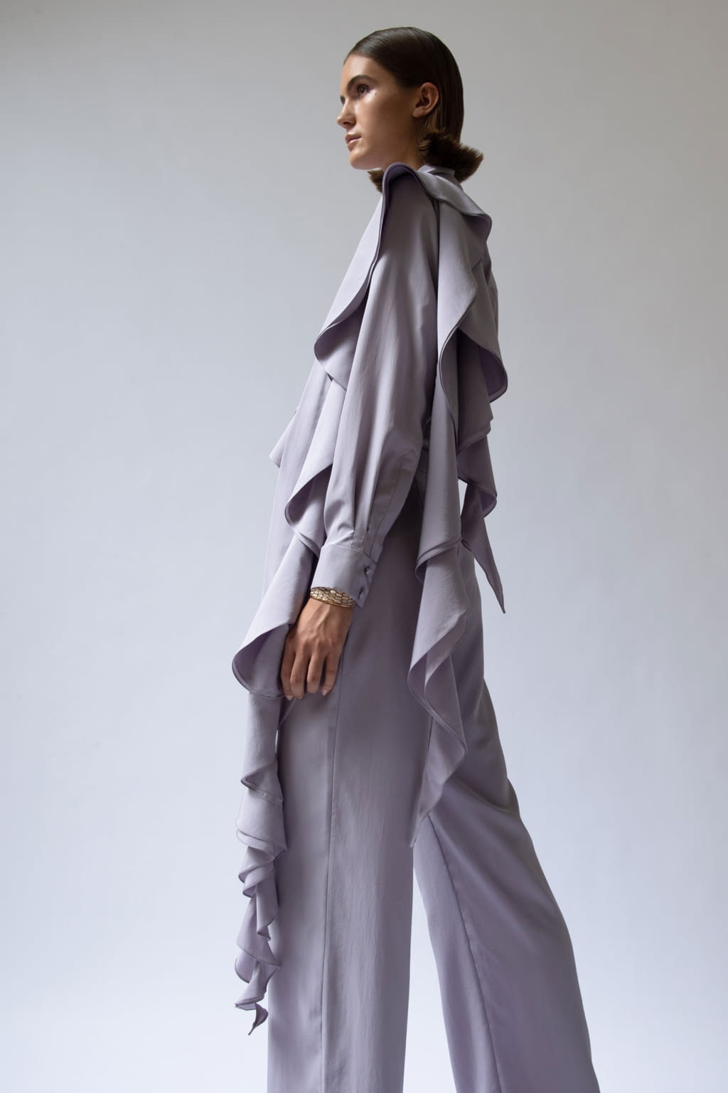 Fashion Week London Spring/Summer 2021 look 7 from the Sharon Wauchob collection womenswear