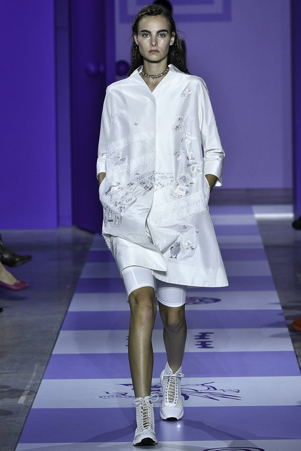 Fashion Week Paris Spring/Summer 2019 look 21 from the Shiatzy Chen collection womenswear