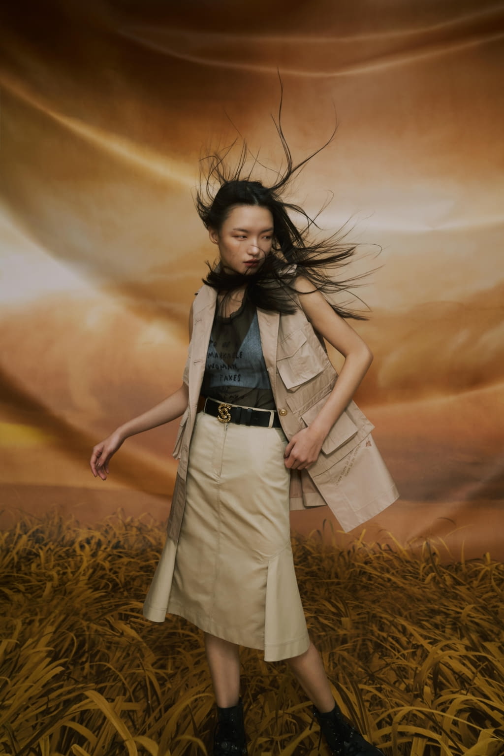 Fashion Week Paris Spring/Summer 2021 look 4 de la collection Shiatzy Chen womenswear