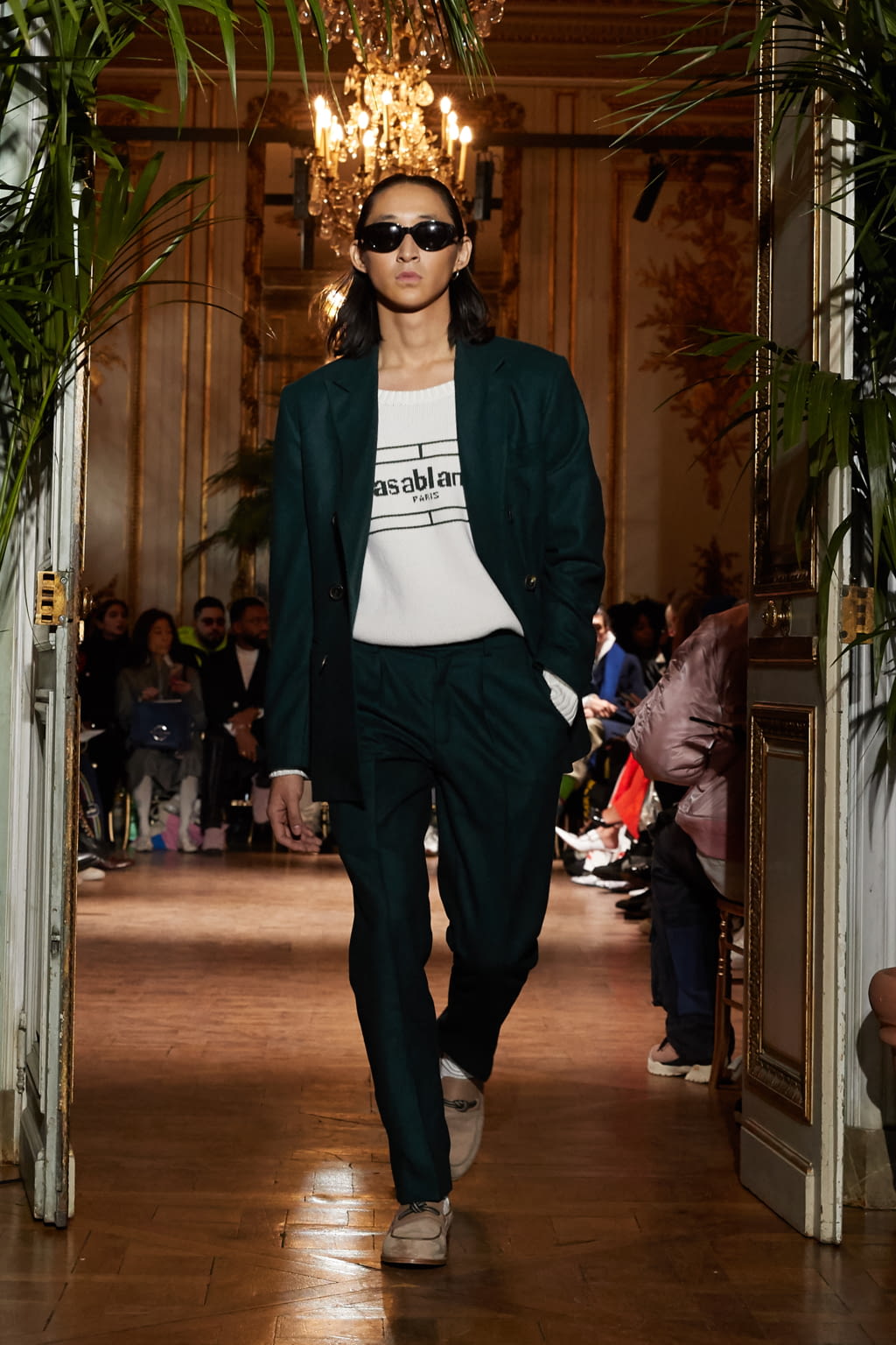 Fashion Week Paris Fall/Winter 2019 look 3 de la collection Casablanca menswear