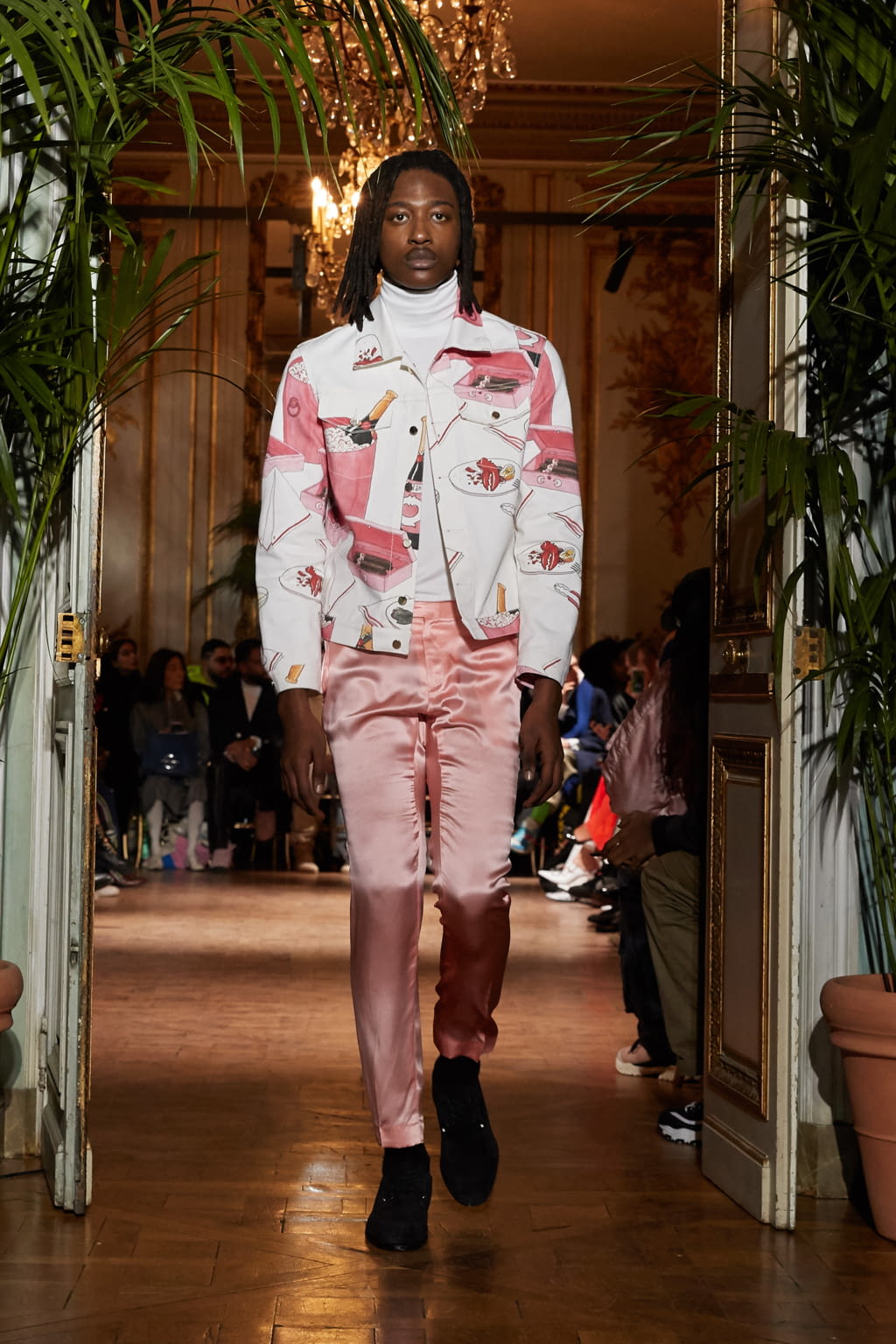 Fashion Week Paris Fall/Winter 2019 look 15 de la collection Casablanca menswear