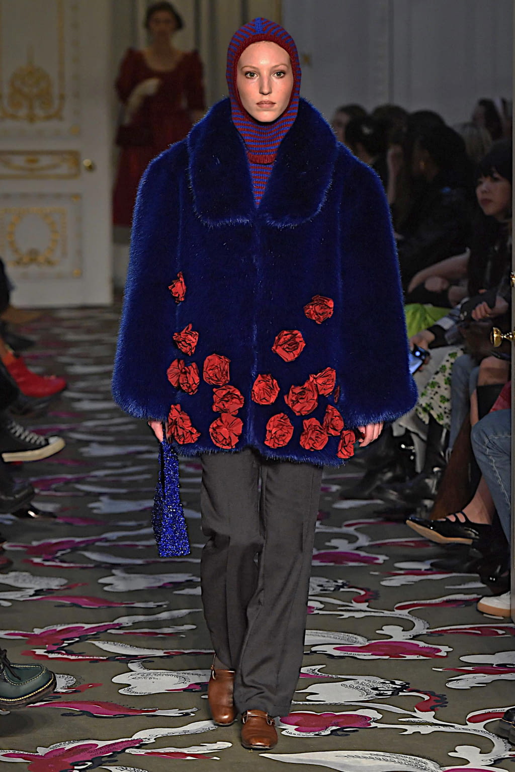 Fashion Week London Fall/Winter 2020 look 11 from the Shrimps collection 女装