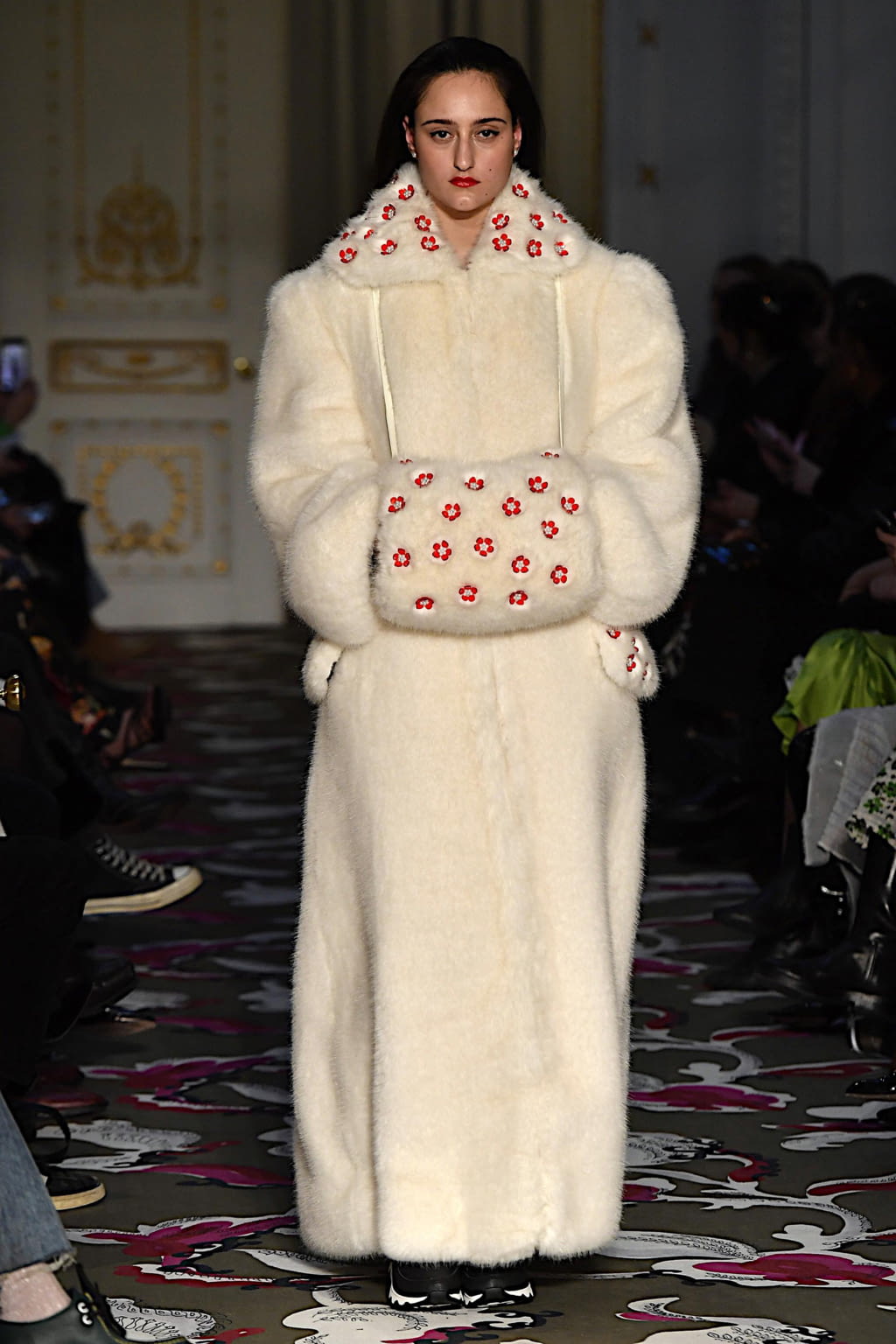 Fashion Week London Fall/Winter 2020 look 28 from the Shrimps collection womenswear