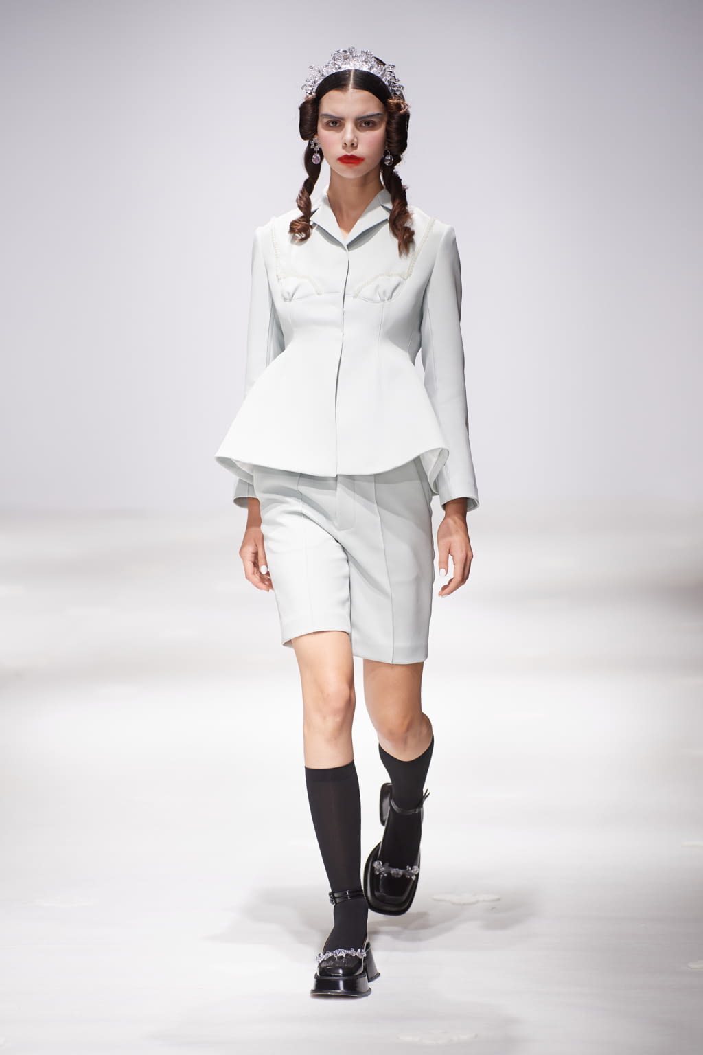 Fashion Week Milan Spring/Summer 2020 look 7 from the SHUSHU/TONG collection womenswear
