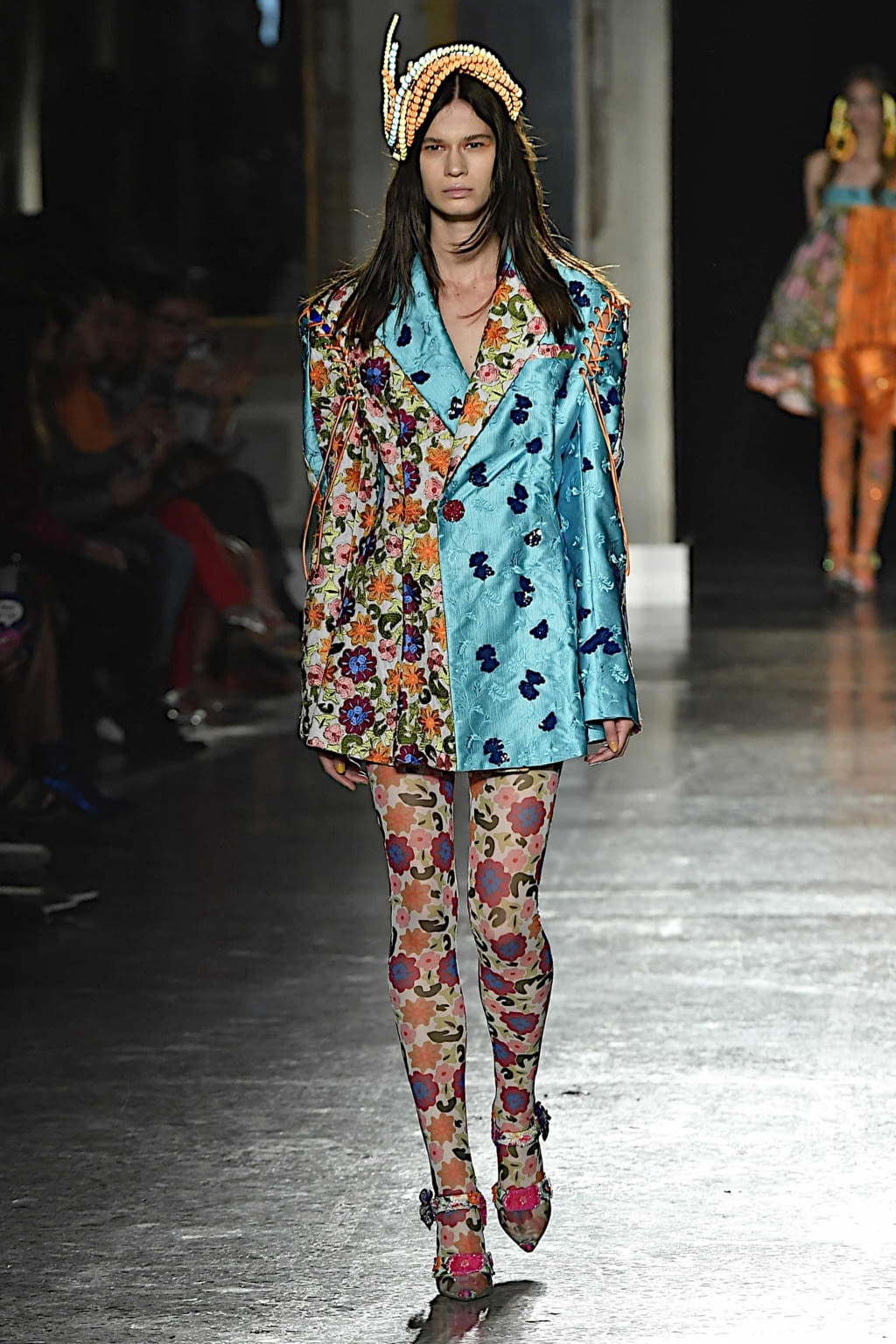 Fashion Week Milan Spring/Summer 2020 look 1 de la collection Shuting Qiu womenswear