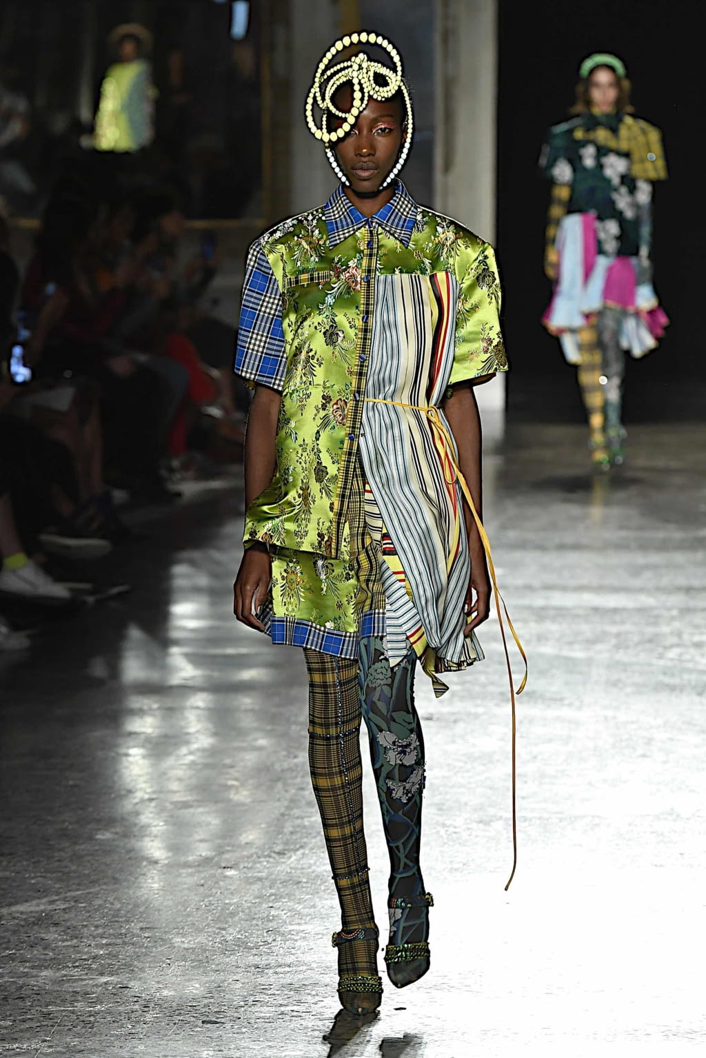 Fashion Week Milan Spring/Summer 2020 look 15 from the Shuting Qiu collection 女装