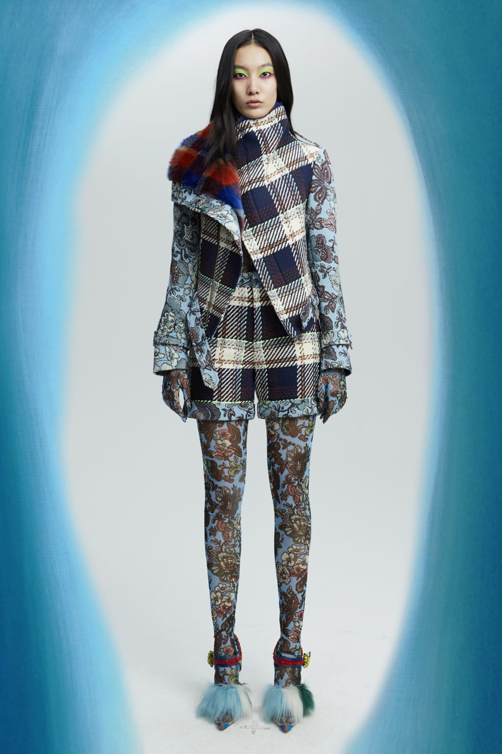 Fashion Week Milan Fall/Winter 2021 look 15 from the Shuting Qiu collection womenswear