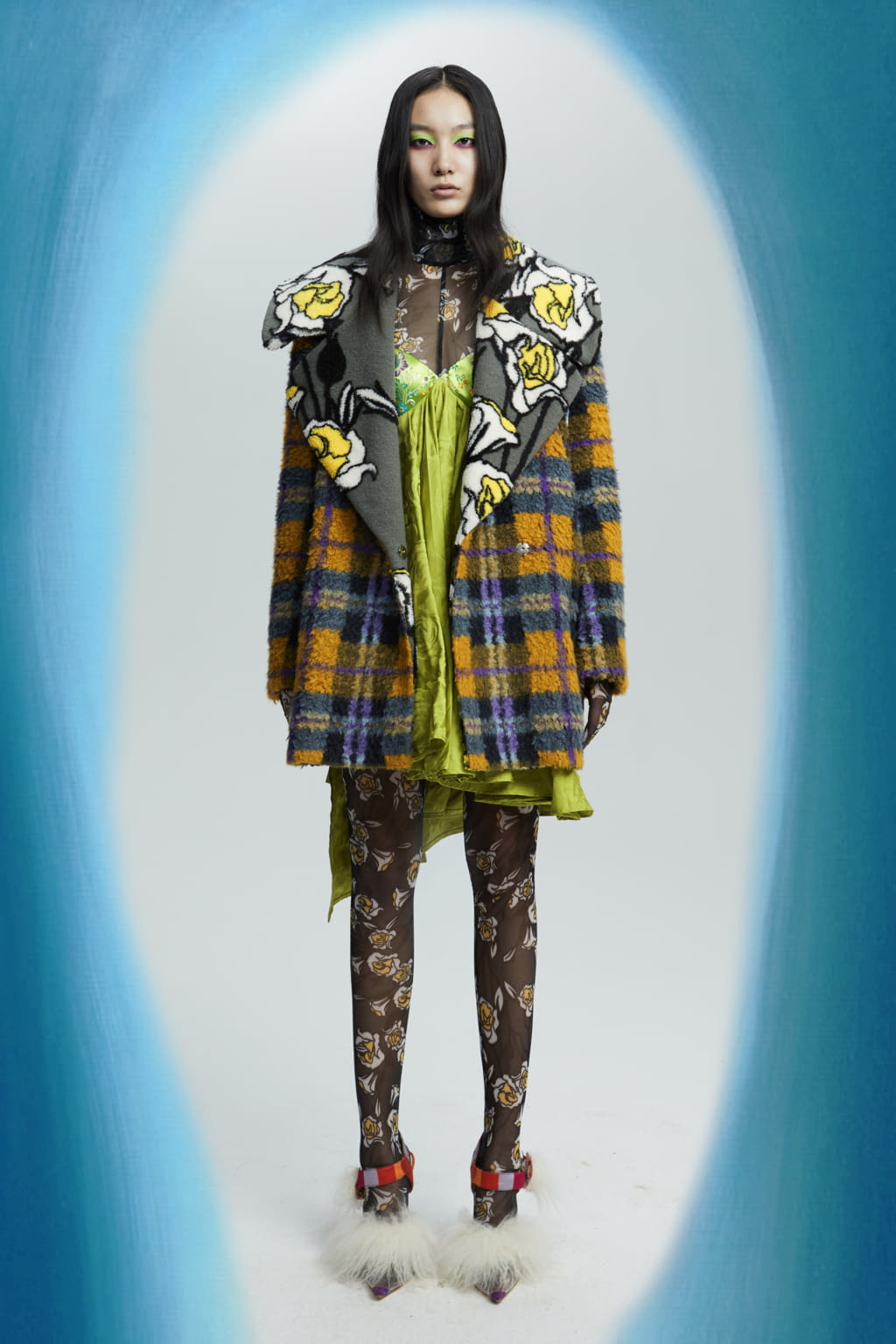 Fashion Week Milan Fall/Winter 2021 look 19 from the Shuting Qiu collection womenswear