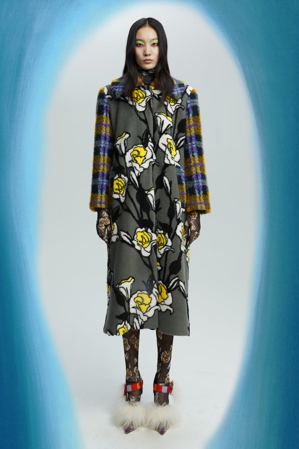 Fashion Week Milan Fall/Winter 2021 look 21 from the Shuting Qiu collection womenswear