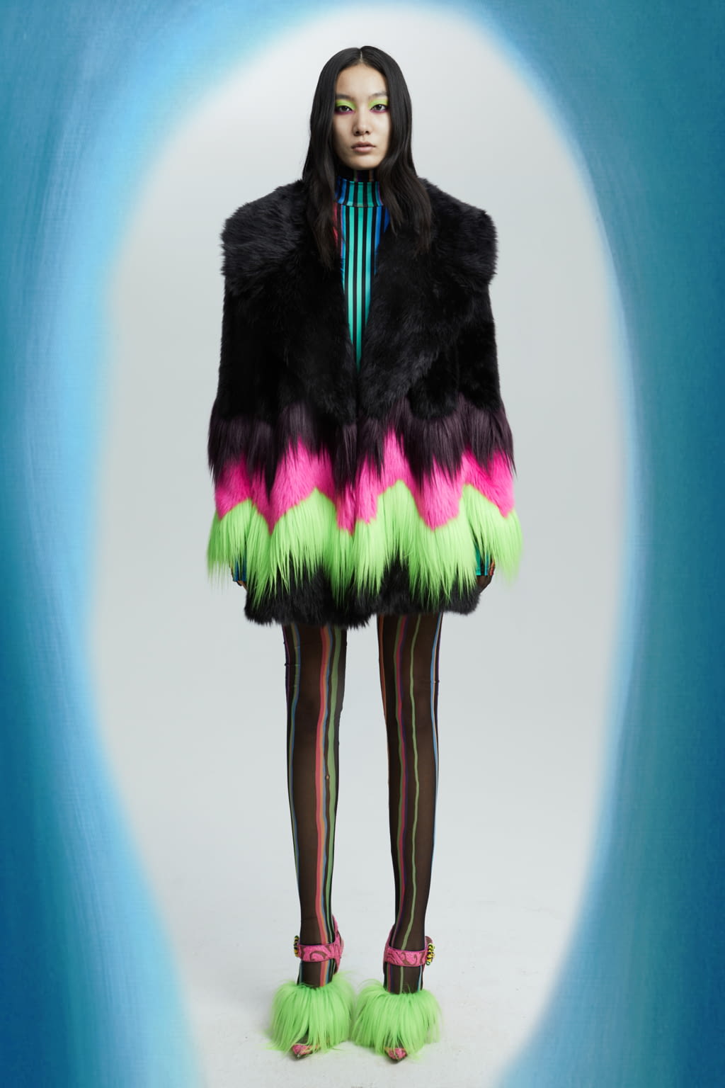 Fashion Week Milan Fall/Winter 2021 look 26 from the Shuting Qiu collection womenswear