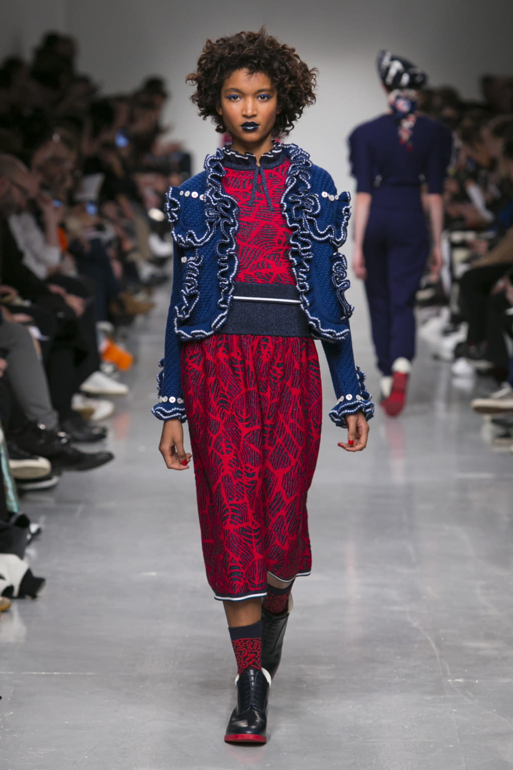 Fashion Week London Fall/Winter 2017 look 20 from the Sibling collection womenswear