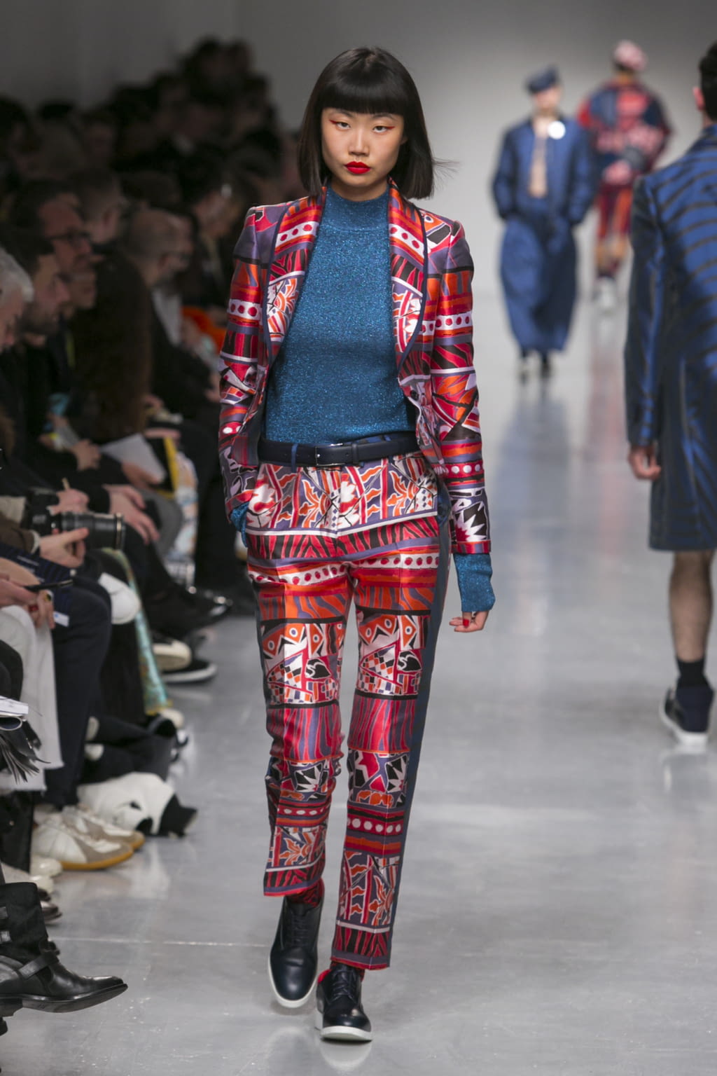 Fashion Week London Fall/Winter 2017 look 34 from the Sibling collection menswear