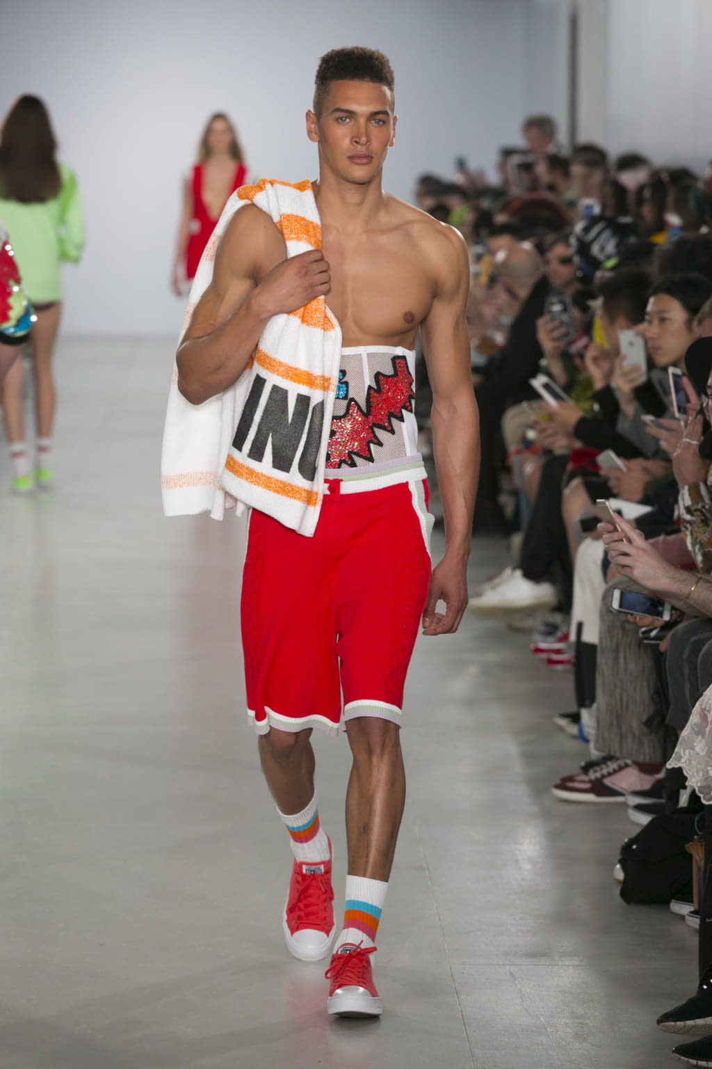 Fashion Week London Spring/Summer 2017 look 10 from the Sibling collection menswear