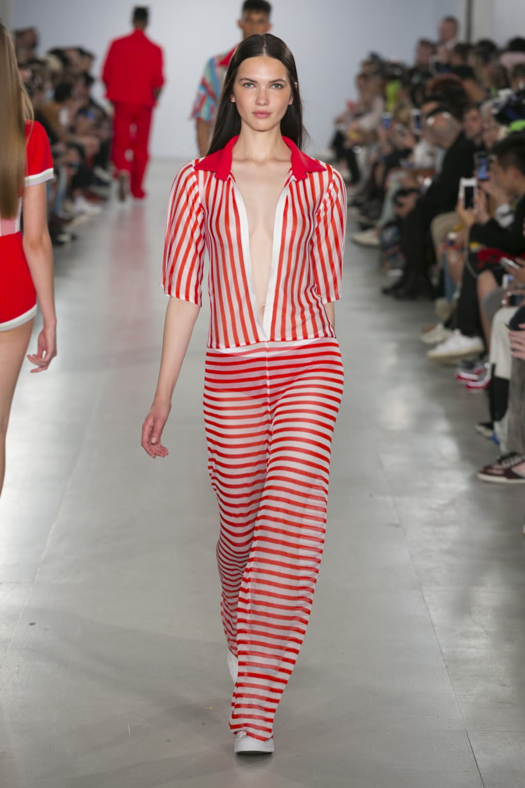 Fashion Week London Spring/Summer 2017 look 15 from the Sibling collection menswear