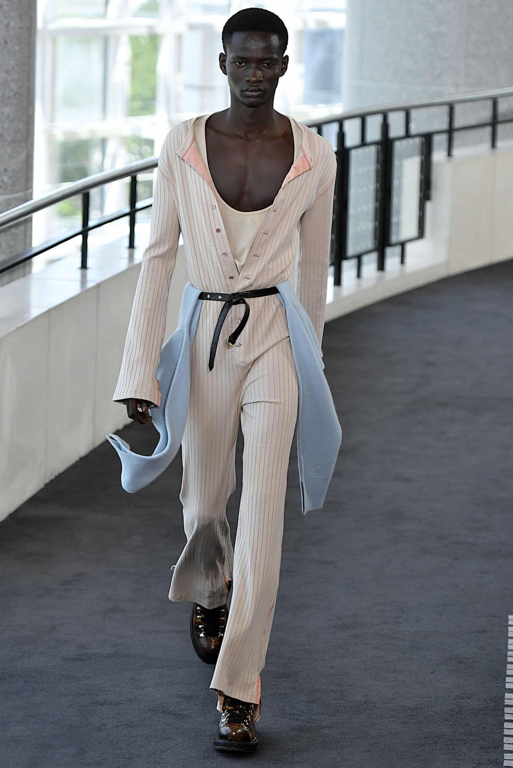 Fashion Week Paris Spring/Summer 2020 look 1 from the Sies Marjan collection menswear