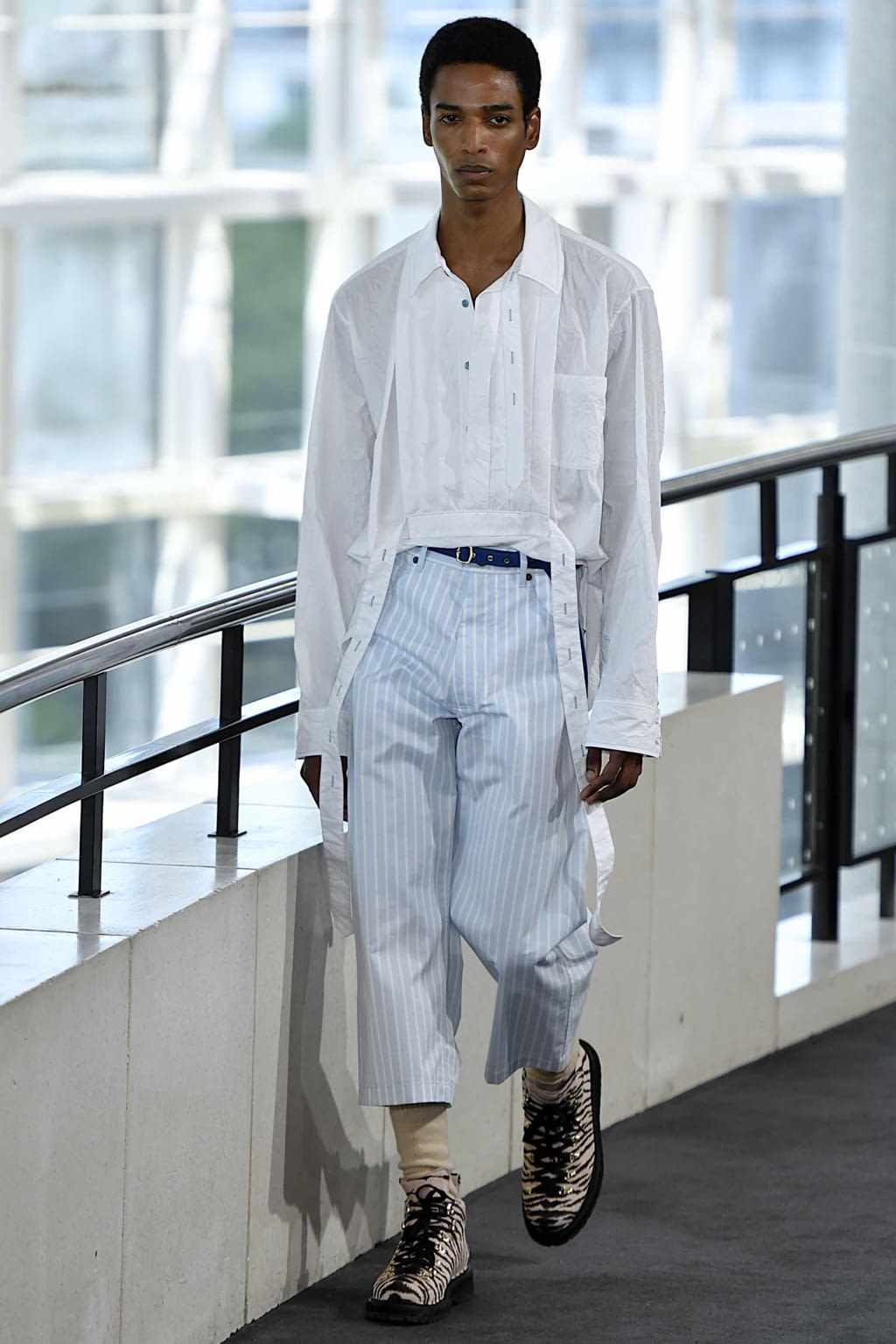 Fashion Week Paris Spring/Summer 2020 look 4 from the Sies Marjan collection menswear