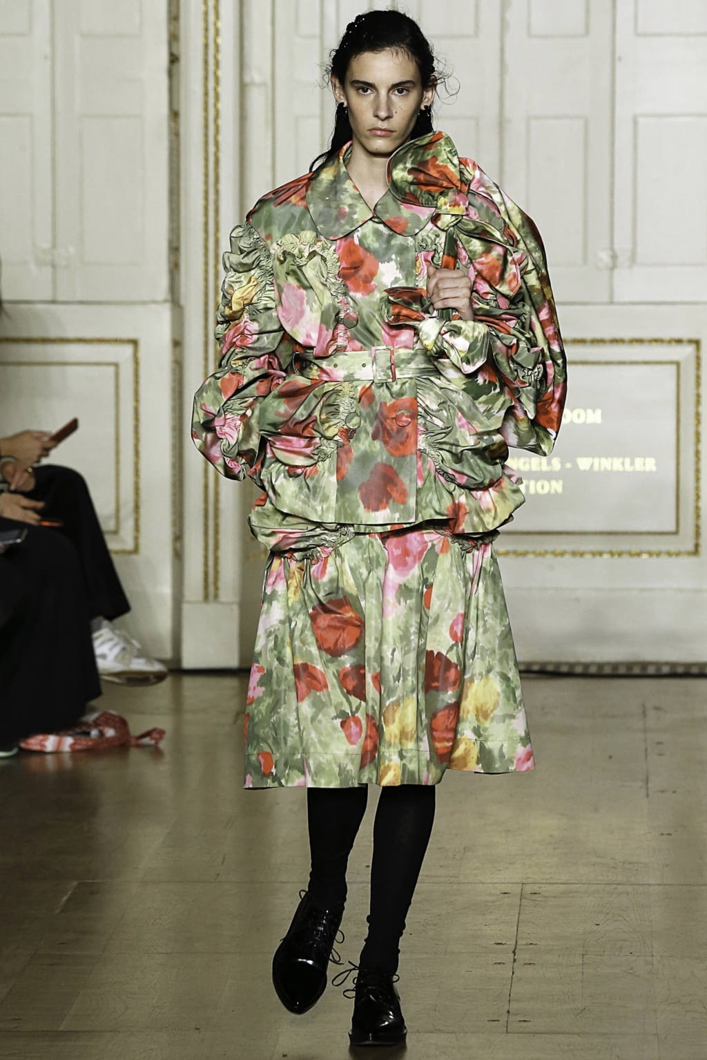 Fashion Week London Fall/Winter 2019 look 18 de la collection Simone Rocha womenswear