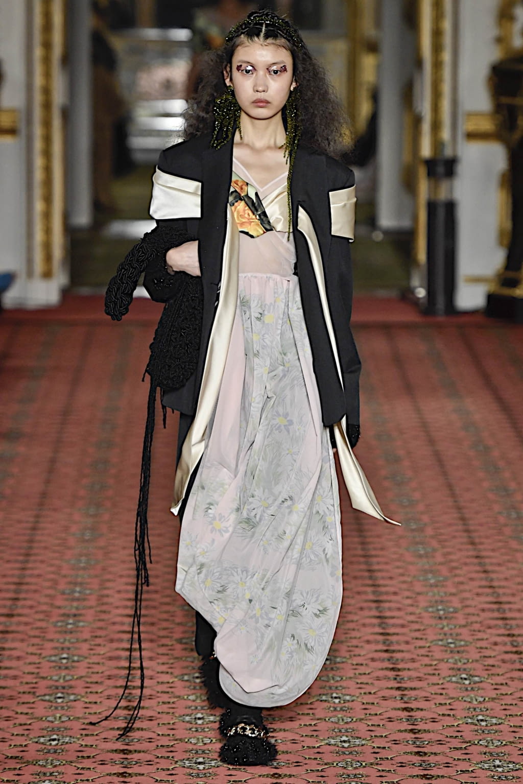 Fashion Week London Fall/Winter 2020 look 28 from the Simone Rocha collection womenswear