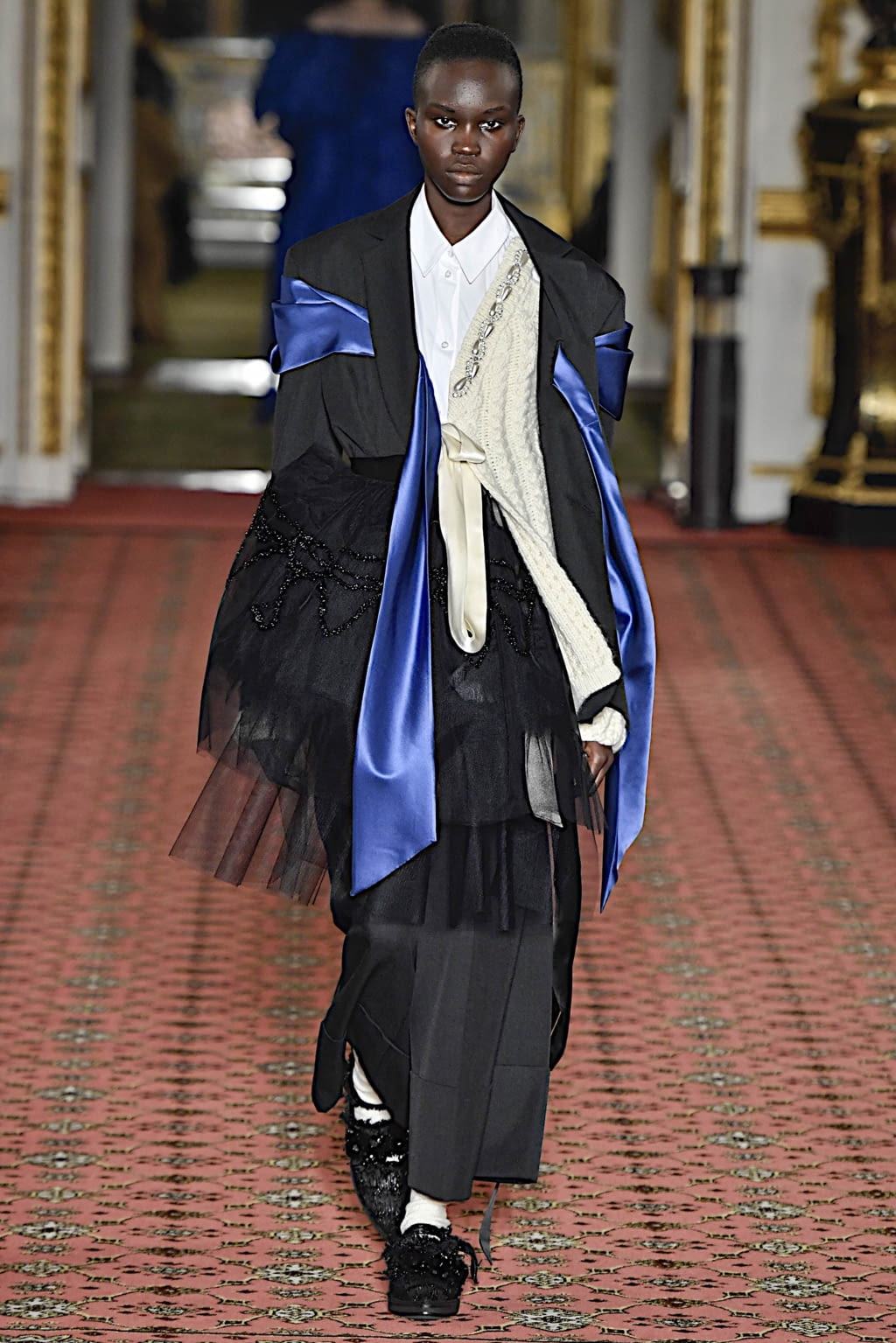 Fashion Week London Fall/Winter 2020 look 38 from the Simone Rocha collection womenswear