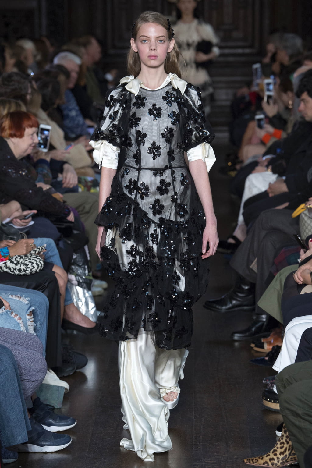 Fashion Week London Spring/Summer 2018 look 12 from the Simone Rocha collection womenswear
