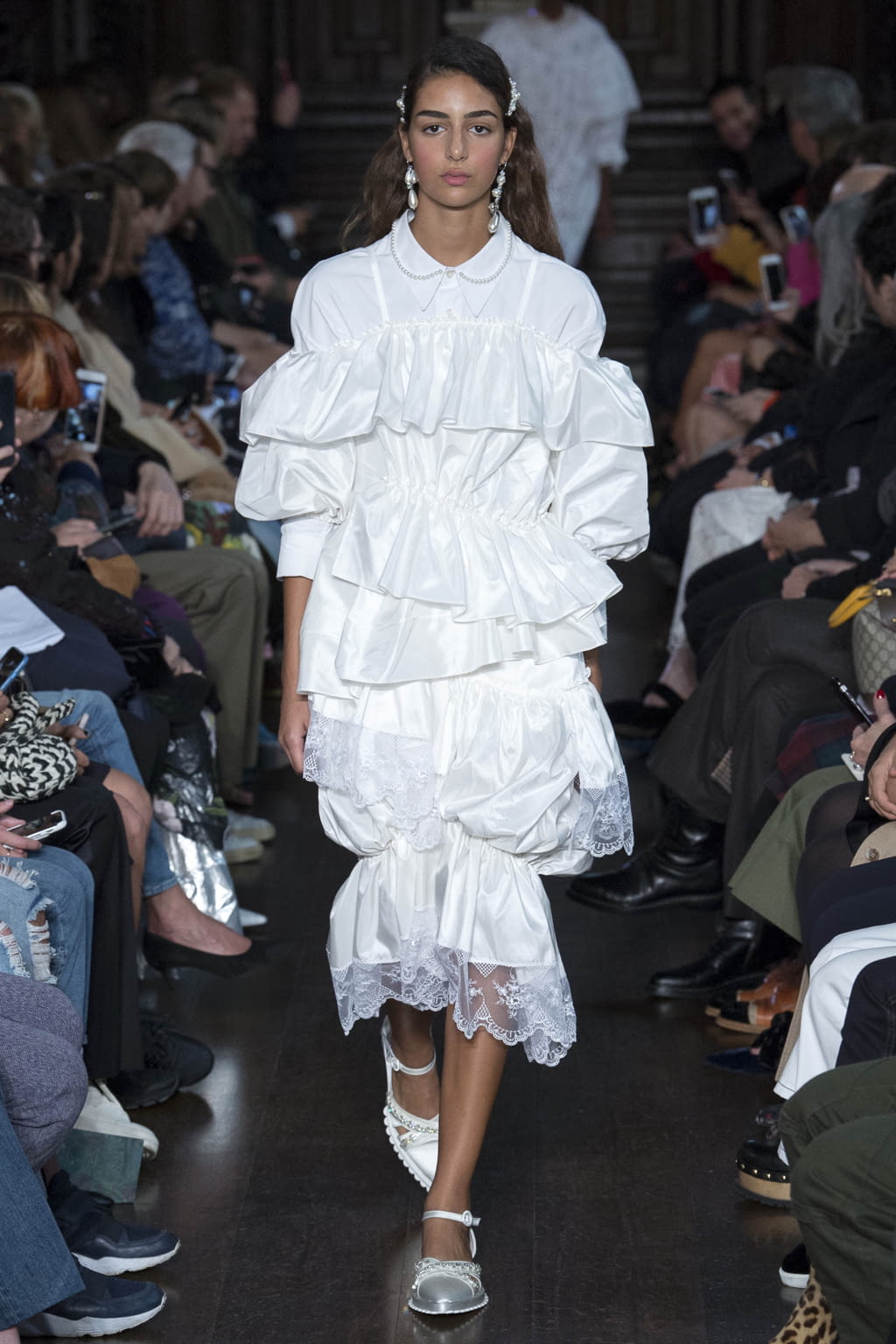 Fashion Week London Spring/Summer 2018 look 36 from the Simone Rocha collection womenswear
