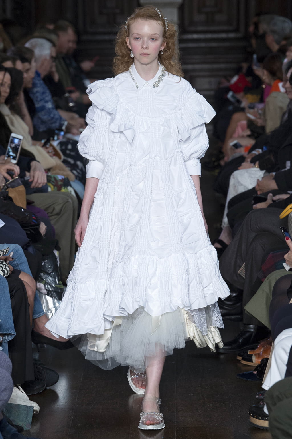 Fashion Week London Spring/Summer 2018 look 38 from the Simone Rocha collection womenswear