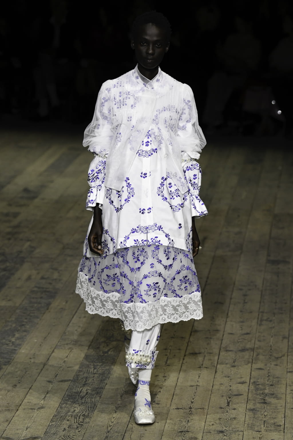 Fashion Week London Spring/Summer 2020 look 7 from the Simone Rocha collection womenswear