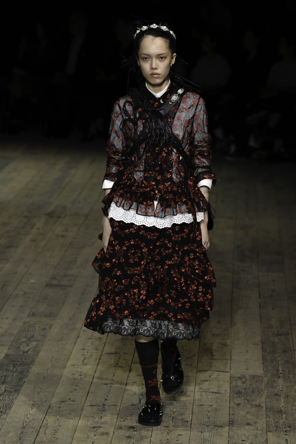 Fashion Week London Spring/Summer 2020 look 22 from the Simone Rocha collection womenswear