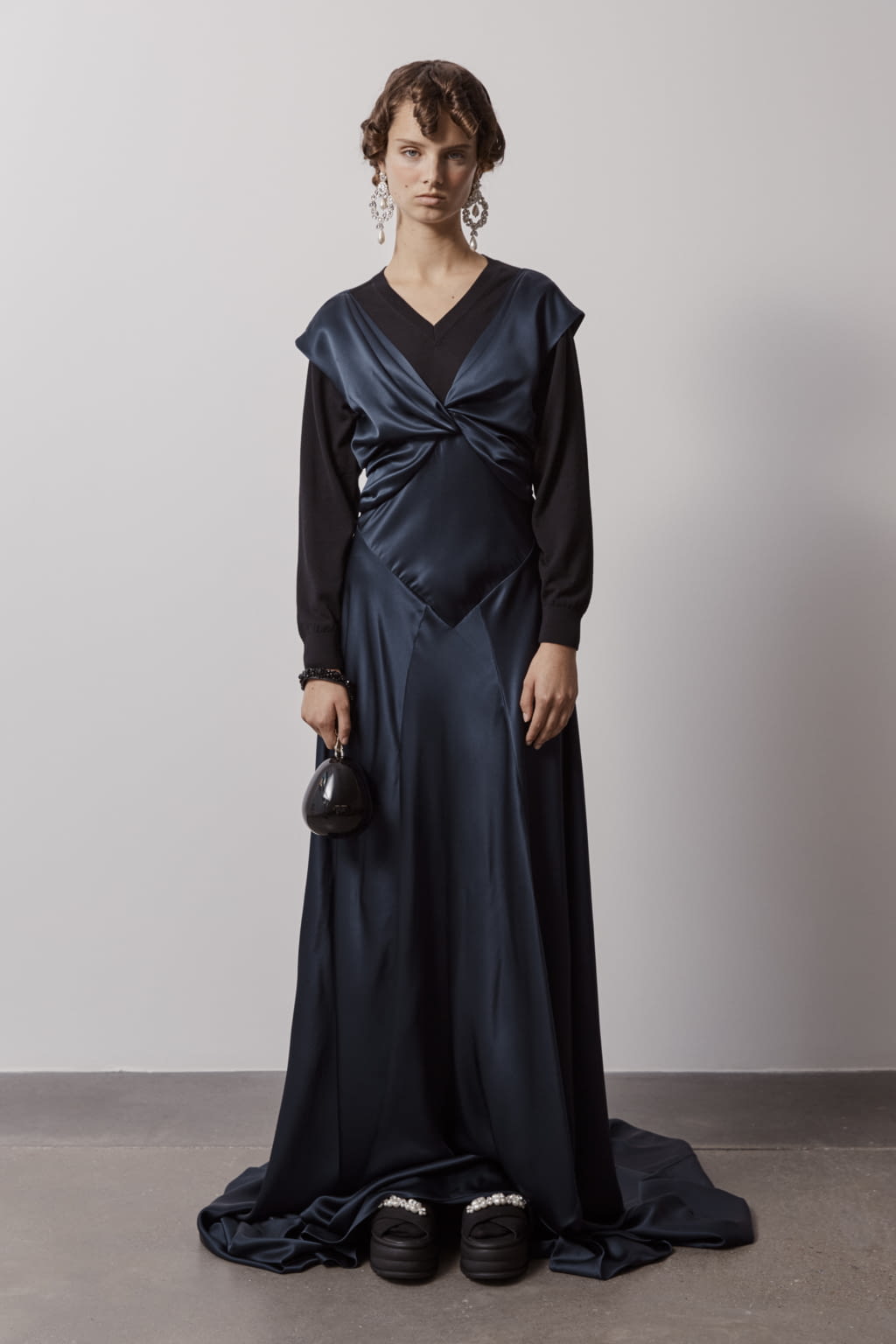 Fashion Week London Spring/Summer 2021 look 11 de la collection Simone Rocha womenswear