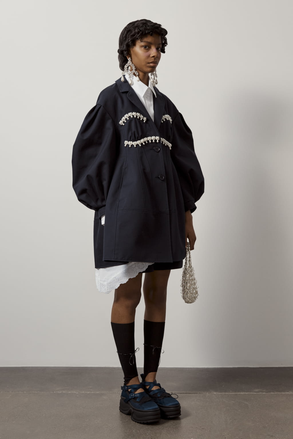 Fashion Week London Spring/Summer 2021 look 15 from the Simone Rocha collection womenswear