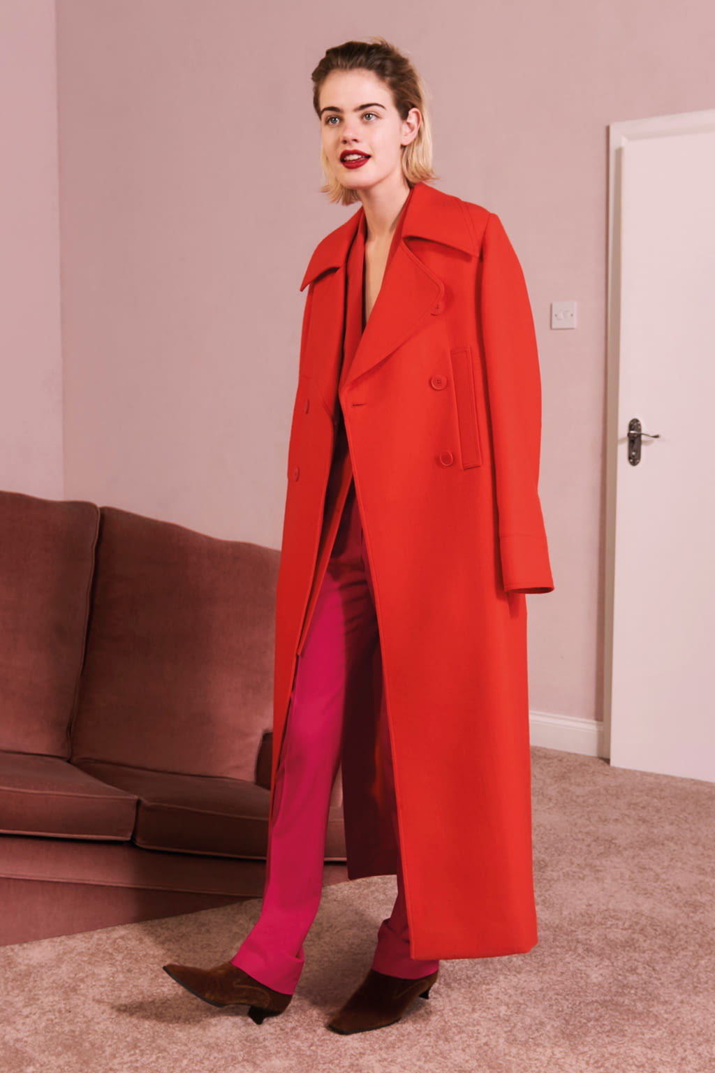 Fashion Week Paris Pre-Fall 2017 look 34 from the Stella McCartney collection womenswear