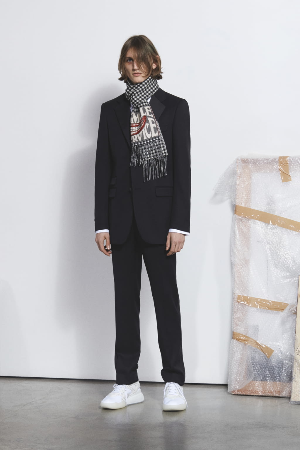 Fashion Week Paris Fall/Winter 2018 look 21 from the Stella McCartney collection 男装