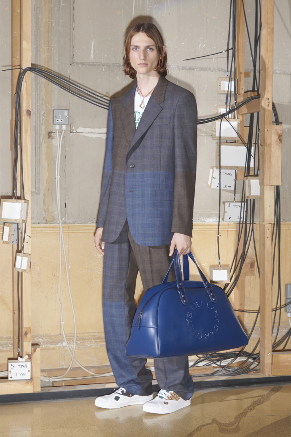 Fashion Week Milan Spring/Summer 2019 look 16 from the Stella McCartney collection 男装