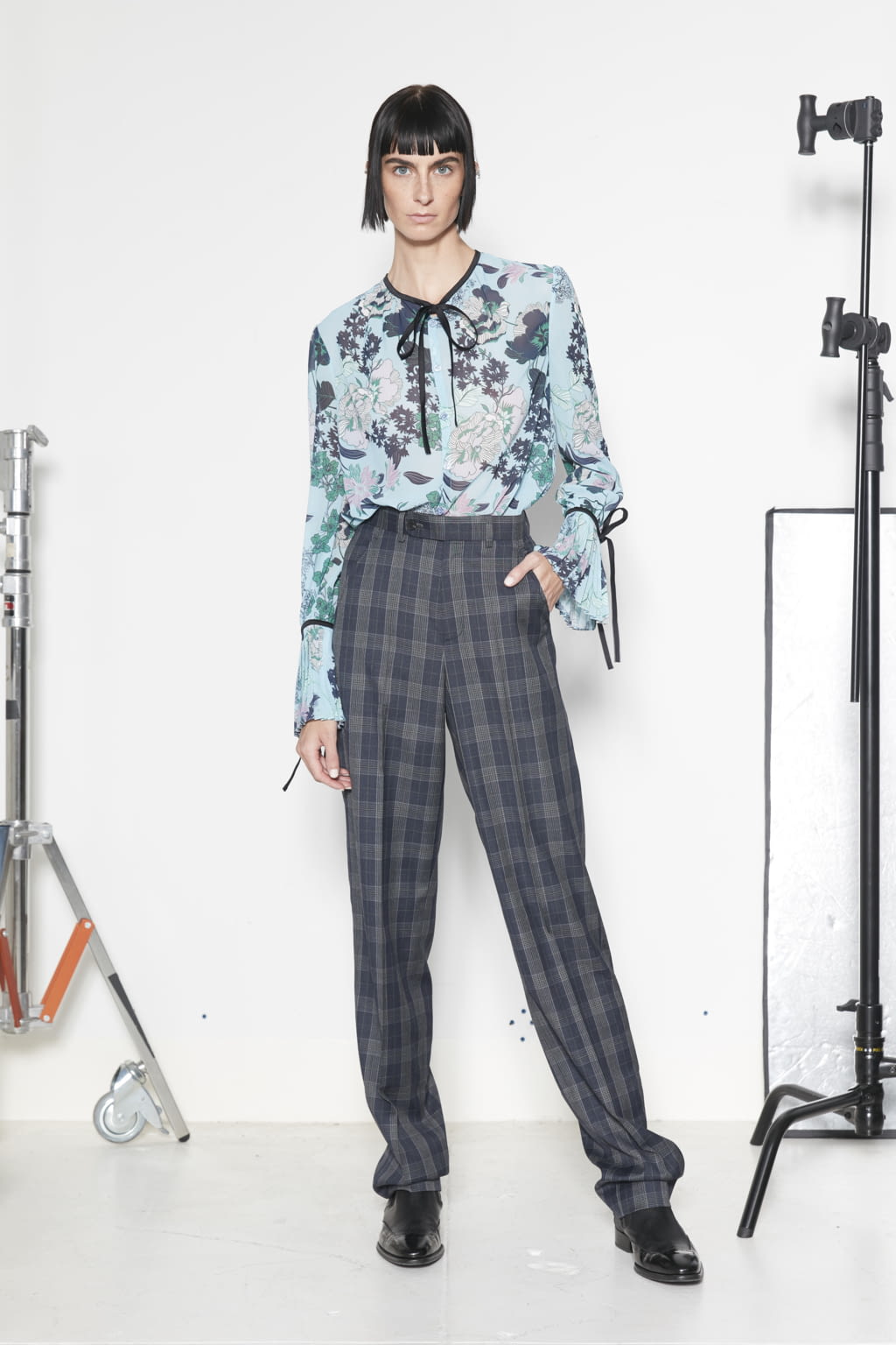 Fashion Week New York Spring/Summer 2021 look 23 from the SNOW XUE GAO collection womenswear