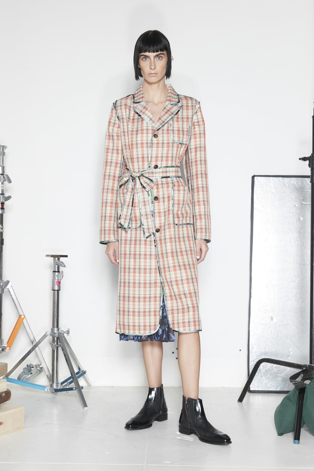 Fashion Week New York Spring/Summer 2021 look 26 from the SNOW XUE GAO collection 女装