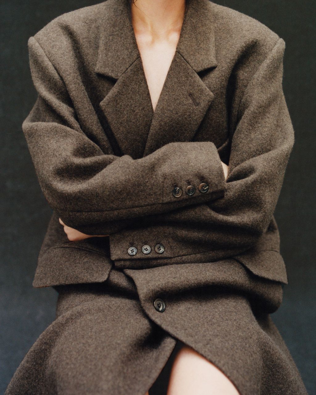 Fashion Week Paris Fall/Winter 2024 look 12 from the Soeur collection womenswear