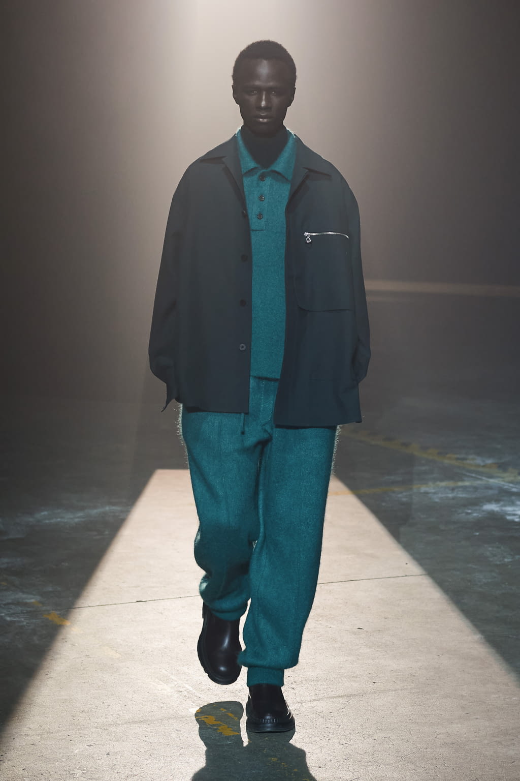 Fashion Week Milan Fall/Winter 2021 look 18 from the SOLID HOMME collection menswear