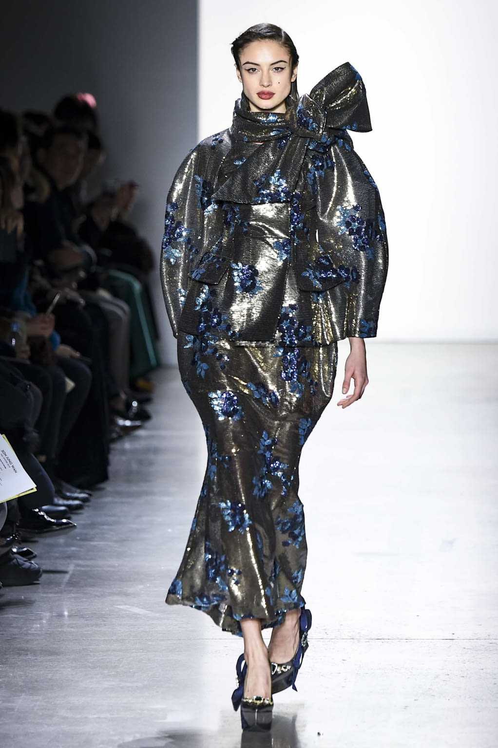 Fashion Week New York Fall/Winter 2019 look 14 from the Son Jung Wan collection womenswear