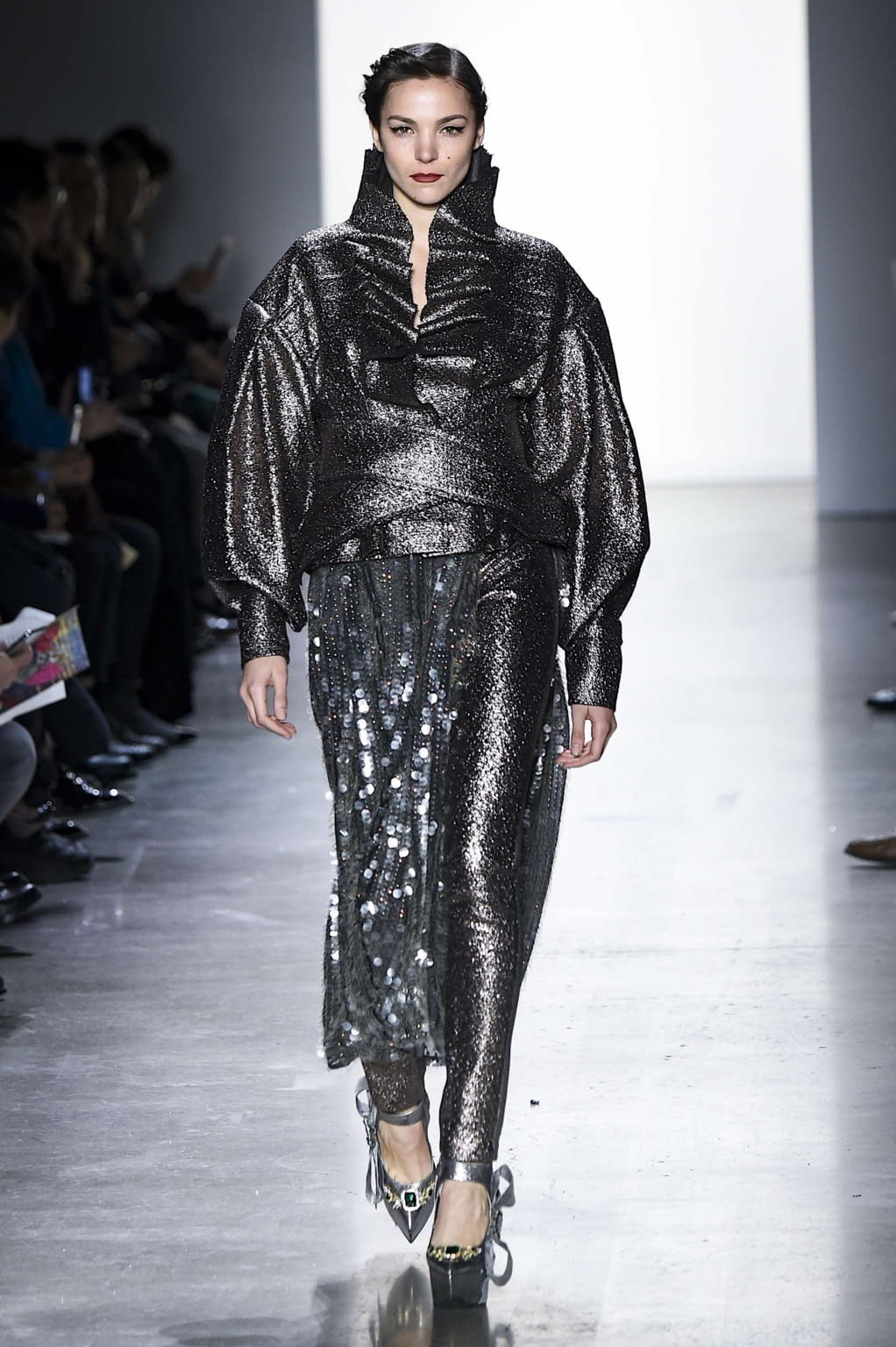 Fashion Week New York Fall/Winter 2019 look 15 from the Son Jung Wan collection womenswear