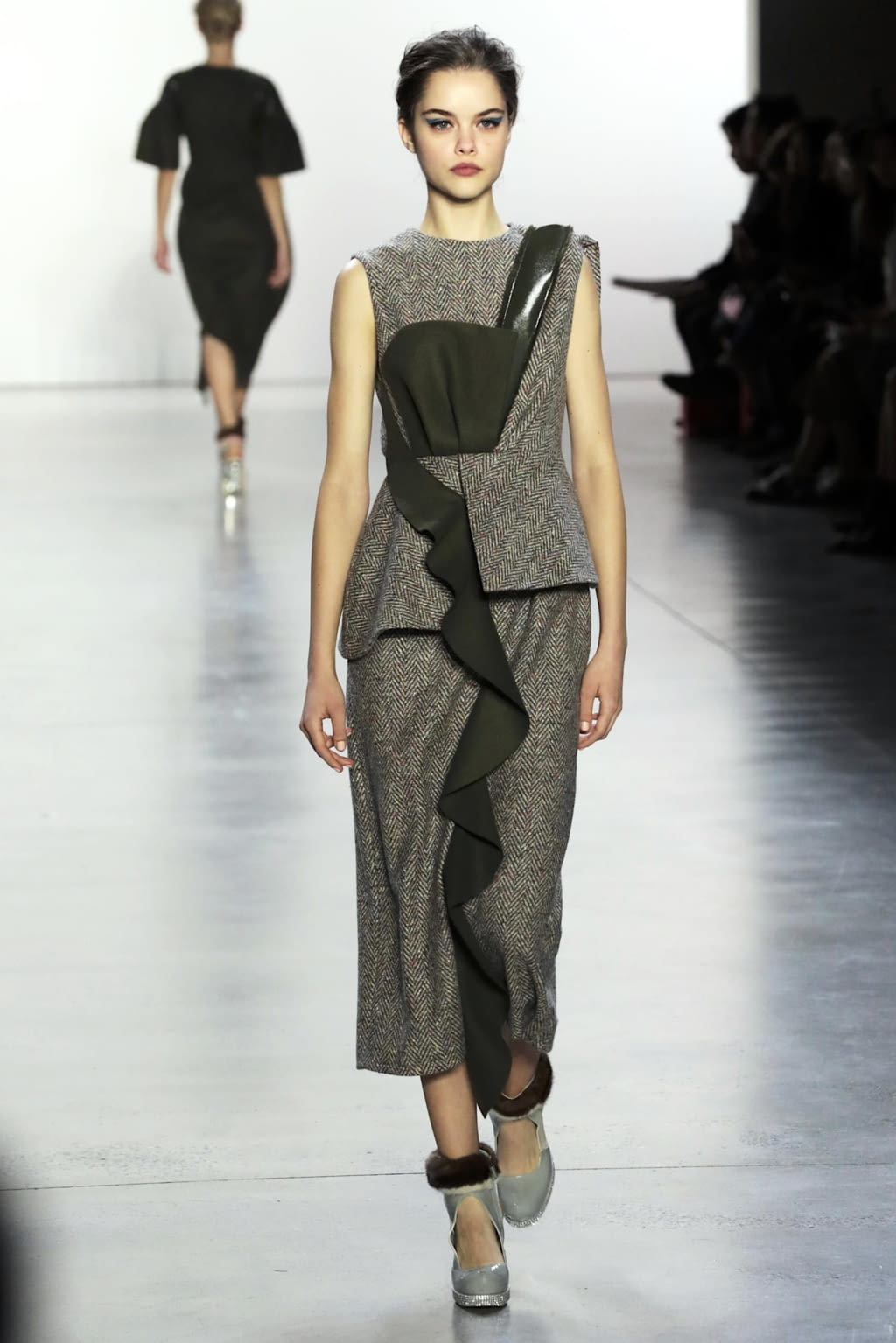 Fashion Week New York Fall/Winter 2020 look 12 de la collection Son Jung Wan womenswear